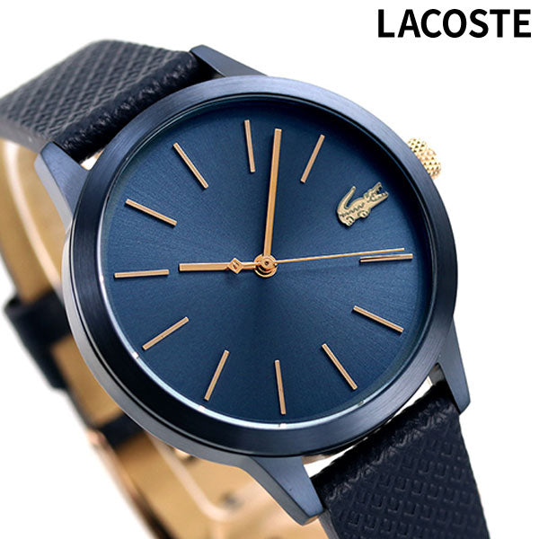 ラコステ 時計 36mm クオーツ レディース 腕時計 ブランド 2001091 ネイビー 2001091