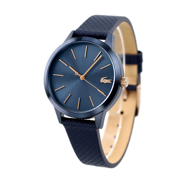 ラコステ 時計 36mm クオーツ レディース 腕時計 ブランド 2001091 ネイビー 2001091