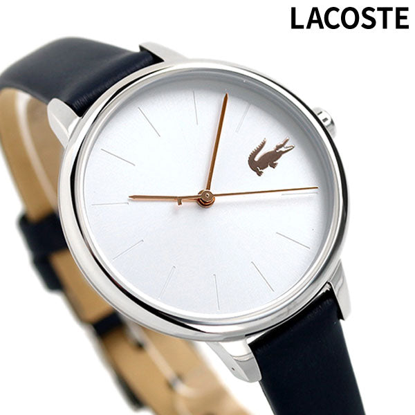 ラコステ 時計 34mm クオーツ レディース 腕時計 ブランド 2001100 シルバー ネイビー 2001100