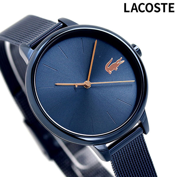 ラコステ 時計 34mm クオーツ レディース 腕時計 ブランド 2001129 ネイビー 2001129