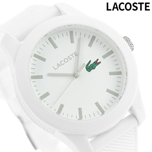 ラコステ L.12.12 クオーツ 腕時計 ブランド メンズ LACOSTE 2010762 アナログ ホワイト 白 2010762