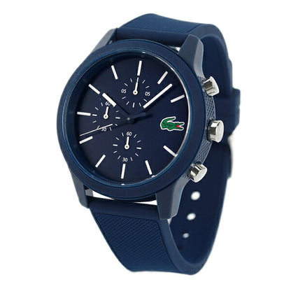 ラコステ 時計 44mm クオーツ メンズ 腕時計 ブランド 2010970 ブルー 2010970
