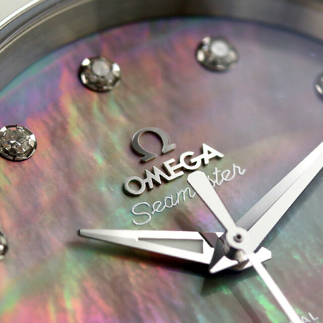 オメガ シーマスター アクアテラ 150M 38mm 自動巻き 腕時計 ブランド レディース ダイヤモンド OMEGA 220.10.38.20.57.001 アナログ グレーシェル スイス製 220-10-38-20-57-001