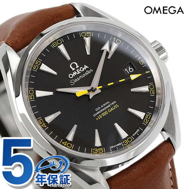 Omega Sea Master Aqua Terra 150m Corex应计时器41.5mm观看品牌男士15,000 Gauss Omega 231.12.42.21.01.01.001 231-12-42-42-42-42-01-001