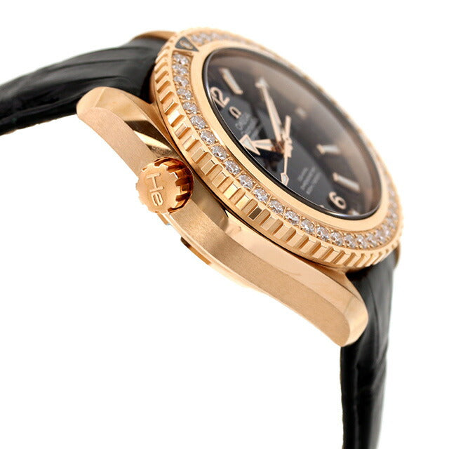 Omega Sea Master Planet Ocean Clock 18K Red Gold Diamond 232.58.38.20.01.001 Watch Brand OMEGA Men&