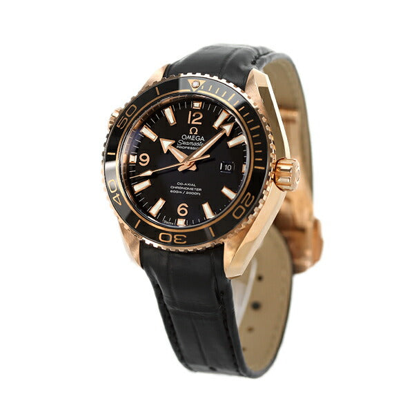 Omega Sea Master Planet Ocean Watch 18K Red Gold 232.63.38.20.01.001 Swiss watch brand OMEGA Men&