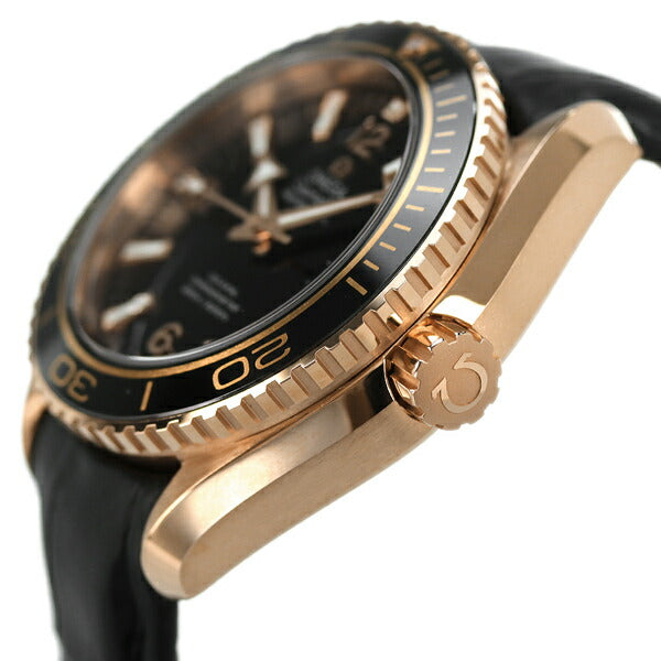 Omega Sea Master Planet Ocean Watch 18K Red Gold 232.63.38.20.01.001 Swiss watch brand OMEGA Men&