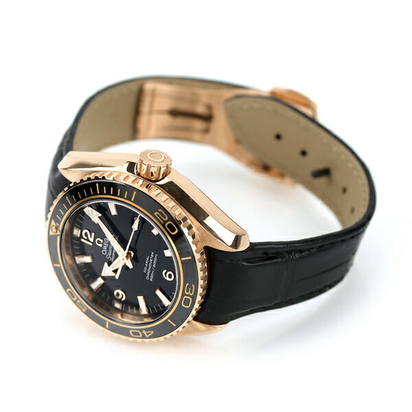 Omega Sea Master Planet Ocean Watch 18K Red Gold 232.63.38.20.01.001 Swiss watch brand OMEGA Men&