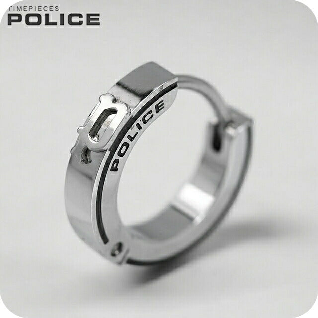 ポリス ピアス メンズ ブランド ステンレススチール フープ 片耳用 26399ESS01 シルバー アクセサリー 26399ESS01
