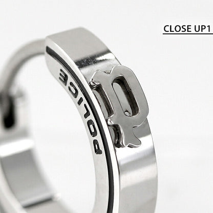 ポリス ピアス メンズ ブランド ステンレススチール フープ 片耳用 26399ESS01 シルバー アクセサリー 26399ESS01