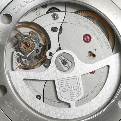 オリス 腕時計 アクイス デイト キャリバー400 41.5mm 01 400 7769 4157-07 8 22 09PEB ORIS 時計 自動巻き  新品 400-7769-4157M
