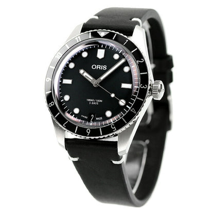 オリス 腕時計 ダイバーズ 65 12H キャリバー400 40mm 01 400 7772 4054-07 5 20 82 ORIS 時計 自動巻き  新品 400-7772-4054LBK