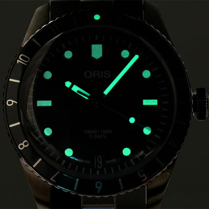 オリス 時計 ダイバーズ 65 12H キャリバー400 40mm 01 400 7772 4054-07 8 20 18 ORIS 腕時計 自動巻き  新品 400-7772-4054MB