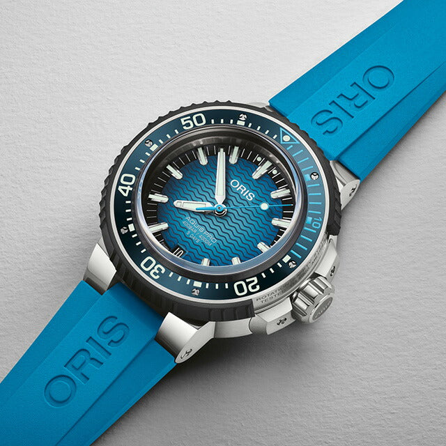 オリス 時計 アクイス プロ キャリバー400 49.5mm 01 400 7777 7155-Set ORIS 腕時計 自動巻き チタン 新品 400-7777-7155SET