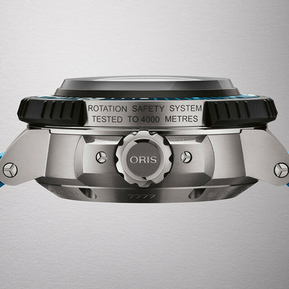オリス 時計 アクイス プロ キャリバー400 49.5mm 01 400 7777 7155-Set ORIS 腕時計 自動巻き チタン 新品 400-7777-7155SET