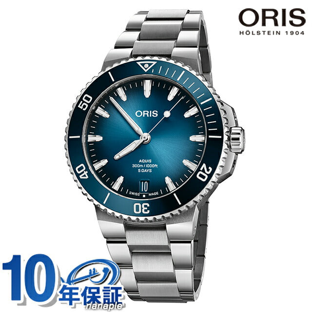 オリス 時計 アクイス デイト キャリバー400 43.5mm 01 400 7790 4135-07 8 23 02PEB ORIS 腕時計 自動巻き  新品 400-7790-4135M