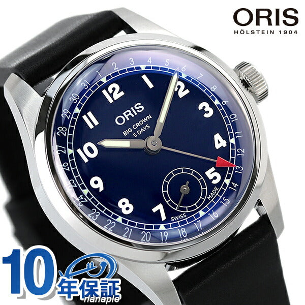 オリス 腕時計 ビッグクラウン ポインターデイト キャリバー403 38mm 01 403 7776 4065-07 5 19 11 ORIS 時計 自動巻き  新品 403-7776-4065LBK