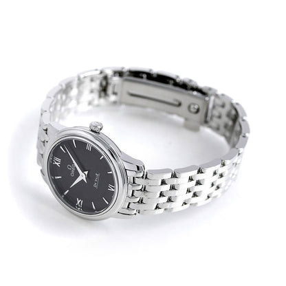 オメガ デビル プレステージ 27.4MM レディース 424.10.27.60.01.001 OMEGA 腕時計 ブラック 新品 時計 424-10-27-60-01-001