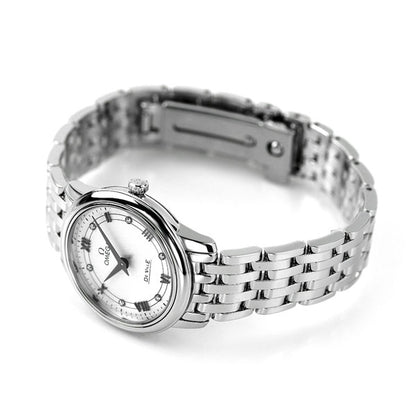 オメガ デビル プレステージ クオーツ ダイヤモンド スイス製 レディース 424.10.27.60.52.002 OMEGA 腕時計 424-10-27-60-52-002