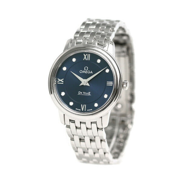 オメガ デビル プレステージ 27.4MM ダイヤモンド 424.10.27.60.53.001 OMEGA レディース 腕時計 新品 時計 424-10-27-60-53-001