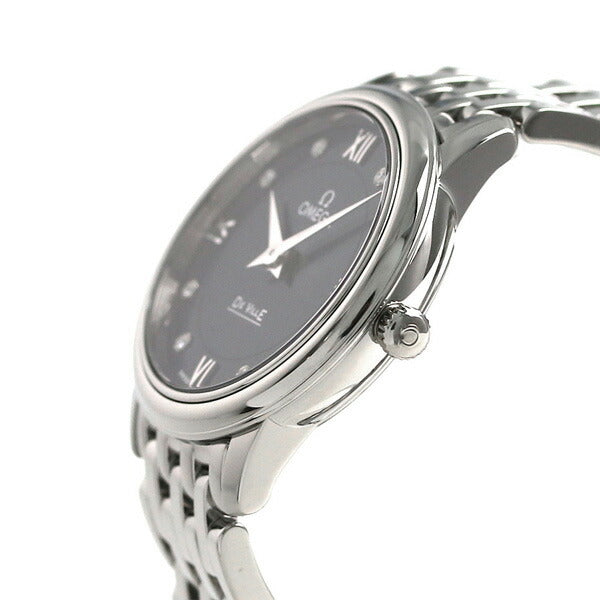 オメガ デビル プレステージ 27.4MM ダイヤモンド 424.10.27.60.53.001 OMEGA レディース 腕時計 新品 時計 424-10-27-60-53-001