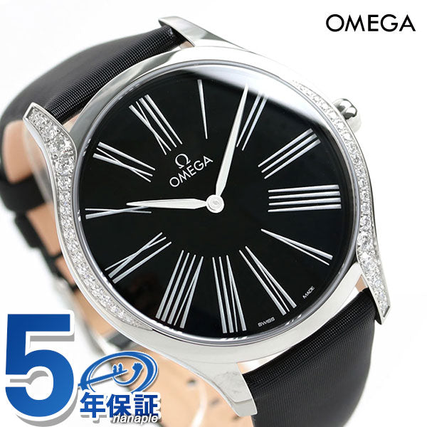 オメガ デビル トレゾア 39mm ダイヤモンド レディース 腕時計 ブランド 428.17.39.60.01.001 OMEGA ブラック 428-17-39-60-01-001