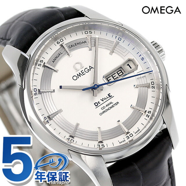 オメガ デビル アニュアル カレンダー 41MM 腕時計 ブランド 431.33.41.22.02.001 OMEGA シルバー 新品 時計 431-33-41-22-02-001