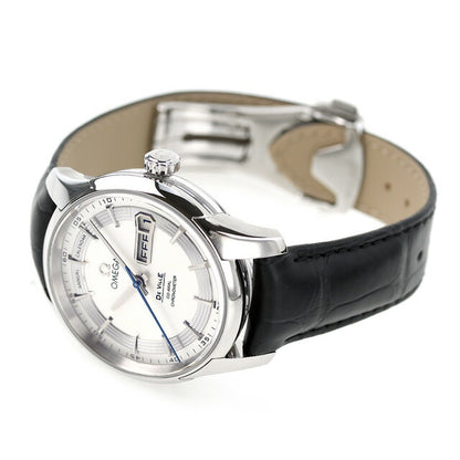オメガ デビル アニュアル カレンダー 41MM 腕時計 ブランド 431.33.41.22.02.001 OMEGA シルバー 新品 時計 431-33-41-22-02-001