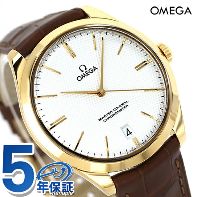 オメガ デ・ヴィル トレゾア 40mm 手巻き 腕時計 ブランド メンズ OMEGA 432.53.40.21.02.001 アナログ シルバー ブラウン スイス製 432-53-40-21-02-001