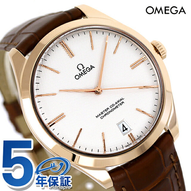 オメガ デ・ヴィル トレゾア 40mm 手巻き 腕時計 ブランド メンズ OMEGA 432.53.40.21.02.002 アナログ シルバー ブラウン スイス製 432-53-40-21-02-002