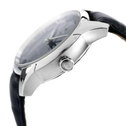 オメガ デ・ヴィル アワービジョン 41mm 自動巻き 腕時計 ブランド メンズ OMEGA 433.13.41.22.03.001 アナログ ブルー ネイビー スイス製 433-13-41-22-03-001