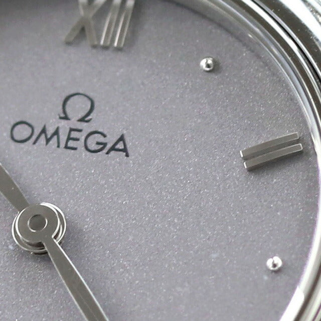 オメガ デビル プレステージ 27mm クォーツ 電池式 腕時計 ブランド レディース OMEGA 434.10.28.60.03.001 アナログ グレー スイス製 434-10-28-60-03-001