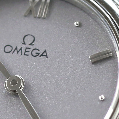 オメガ デビル プレステージ 27mm クォーツ 電池式 腕時計 ブランド レディース OMEGA 434.10.28.60.03.001 アナログ グレー スイス製 434-10-28-60-03-001