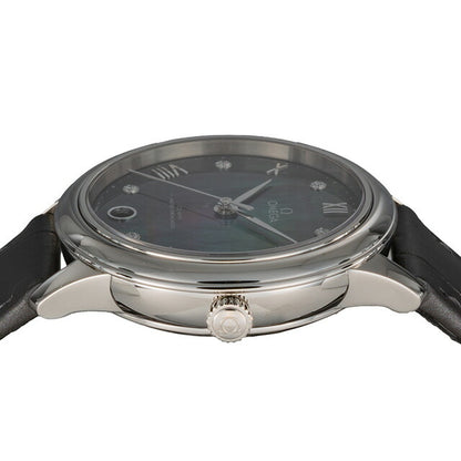 オメガ デ・ヴィル プレステージ 33.5mm 自動巻き 腕時計 ブランド レディース ダイヤモンド OMEGA 434.13.34.20.57.001 アナログ グレーシェル グレー スイス製 434-13-34-20-57-001