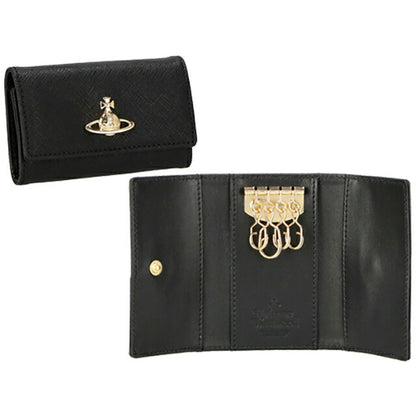 ヴィヴィアン・ウエストウッド キーケース レディース ブランド Vivienne Westwood 51020001 ブラック 51020001SAFF-BLK-N403