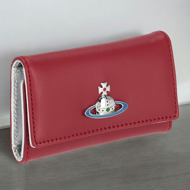ヴィヴィアン・ウエストウッド キーケース レディース ブランド Vivienne Westwood 51020001 レッド 51020001NAPPA-RD-SV-H404