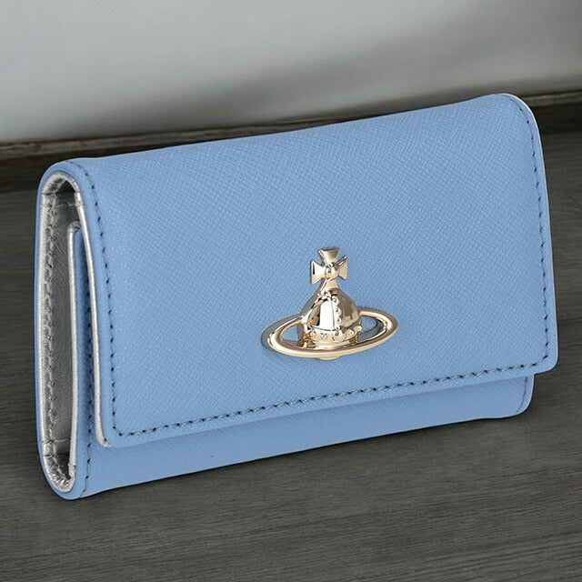 ヴィヴィアン・ウエストウッド キーケース レディース ブランド Vivienne Westwood 51020001 ライトブルー 51020001SAFF-LBL-K403