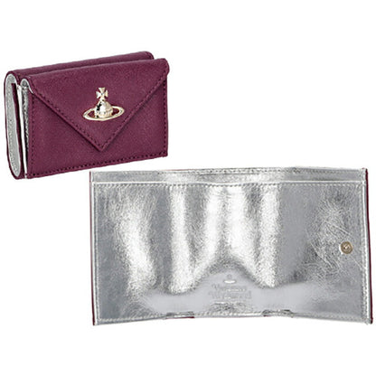 ヴィヴィアン・ウエストウッド 三つ折り財布 レディース ブランド Vivienne Westwood 51150009 パープル 51150009SAFF-PPL-J401