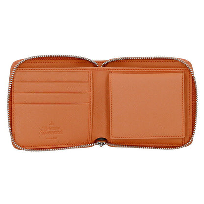 ヴィヴィアン・ウエストウッド 二つ折り財布 レディース ブランド Vivienne Westwood 51010043U オレンジ 51010043USAFFBI-ORG-F401