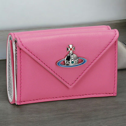ヴィヴィアン・ウエストウッド 二つ折り財布 レディース ブランド Vivienne Westwood 5107004GU ピンク 5107004GUNAPPA-PNK-G410