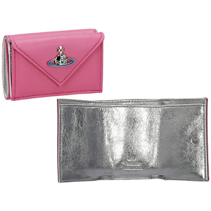 ヴィヴィアン・ウエストウッド 二つ折り財布 レディース ブランド Vivienne Westwood 5107004GU ピンク 5107004GUNAPPA-PNK-G410
