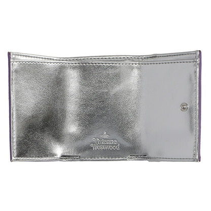 ヴィヴィアン・ウエストウッド 三つ折り財布 レディース ブランド Vivienne Westwood 51150009 パープル 51150009REVEGRA-PPL-J401