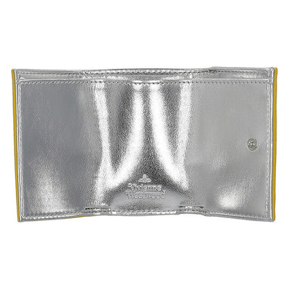 ヴィヴィアン・ウエストウッド 三つ折り財布 レディース ブランド Vivienne Westwood 51150009 イエロー 51150009REVEGRA-YEL-E406