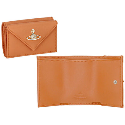 ヴィヴィアン・ウエストウッド 三つ折り財布 レディース ブランド Vivienne Westwood 51010057U オレンジ 51010057USAFFBI-ORG-F401