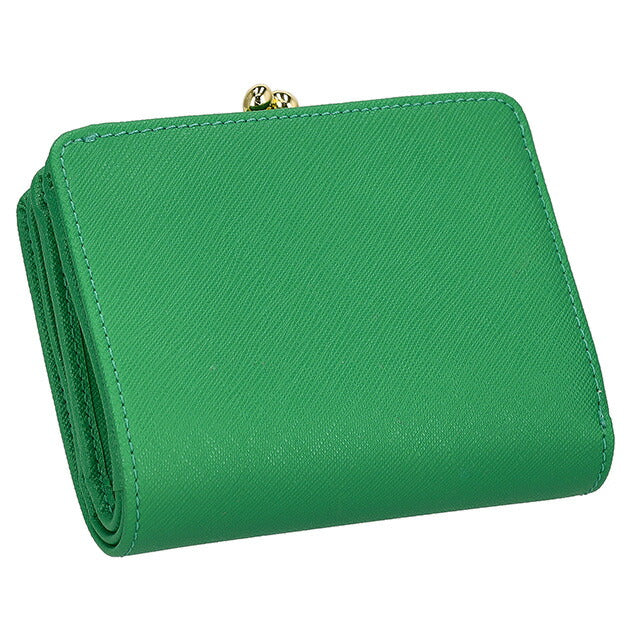 ヴィヴィアン・ウエストウッド 二つ折り財布 レディース ブランド Vivienne Westwood 5107004CU グリーン 5107004CUSAFFBI-BRIGR-M401