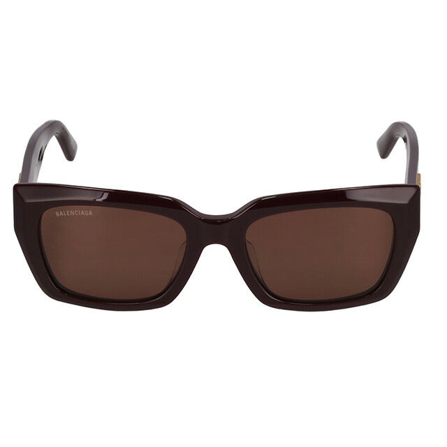 バレンシアガ サングラス メンズ レディース ブランド BALENCIAGA BB0272SA レッドブラウン/ブラウン BB0272SA-004-ASI-SUN-UNI