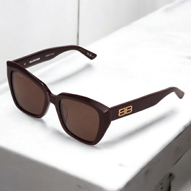 バレンシアガ サングラス レディース ブランド BALENCIAGA BB0273SA ブラウン BB0273SA-004-ASI-SUN-LDY