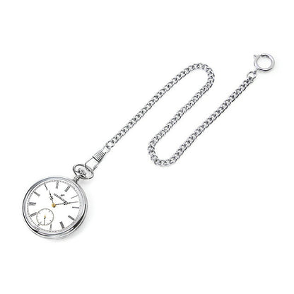 アエロウォッチ 手巻き 懐中時計 メンズ レディース ペンダントウォッチ AEROWATCH 50827 PD03 アナログ ホワイト 白 スイス製 50827-PD03