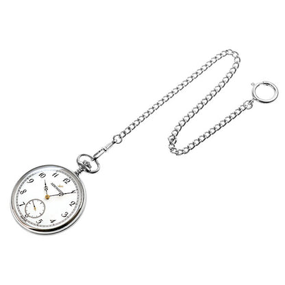 アエロウォッチ 手巻き 懐中時計 ブランド メンズ レディース AEROWATCH 50832-AA04 アナログ ホワイト 白 スイス製 50832-AA04
