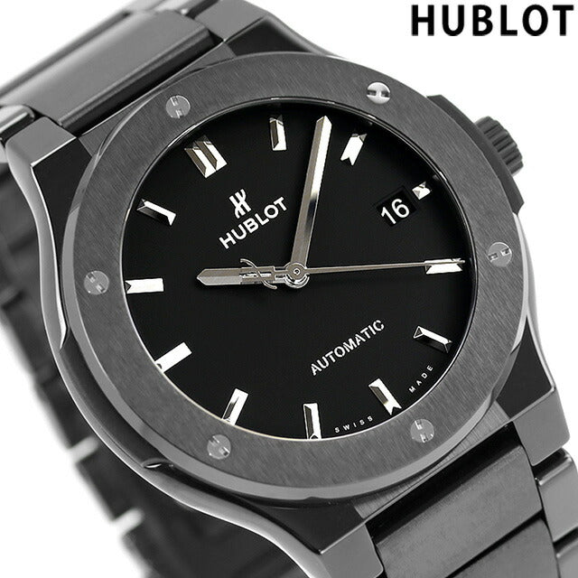 Ubro Classic Fusion Black Magic手镯自动观看品牌男士Hublot 510.CM.1170.CM All Black [92C24] 510-CM-1170-CM